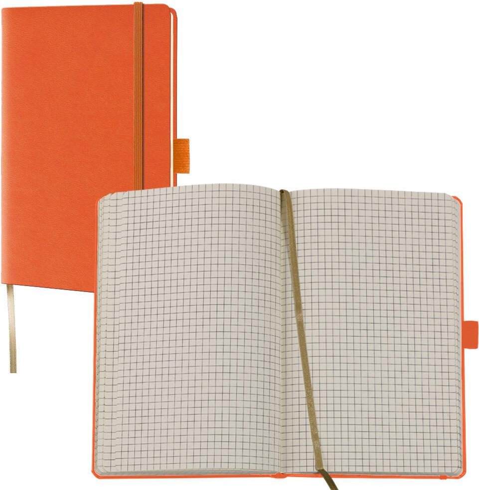 Thumbnail - Lediberg Notizbuch ca. DIN A6 kariert, 192 Seiten