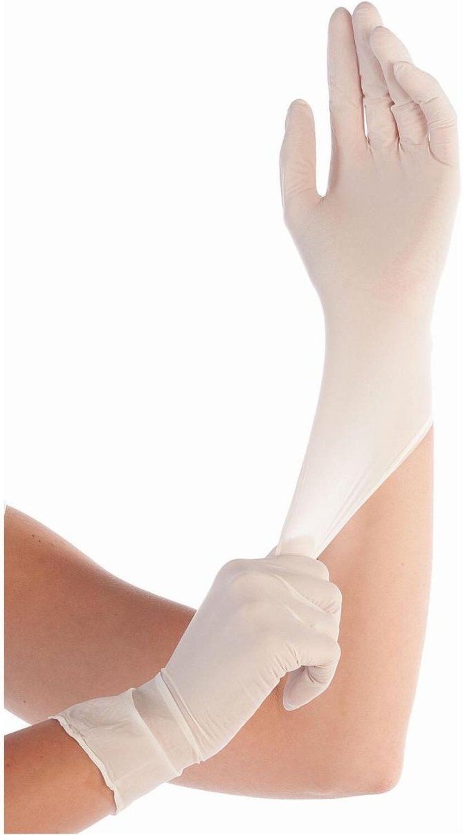 Thumbnail - HYGOSTAR Einmalhandschuhe ELASTIC M weiß