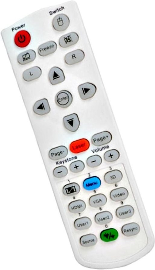 OPTOMA 5041846800, DE.5041846800, BR-5080C Original Fernbedienung