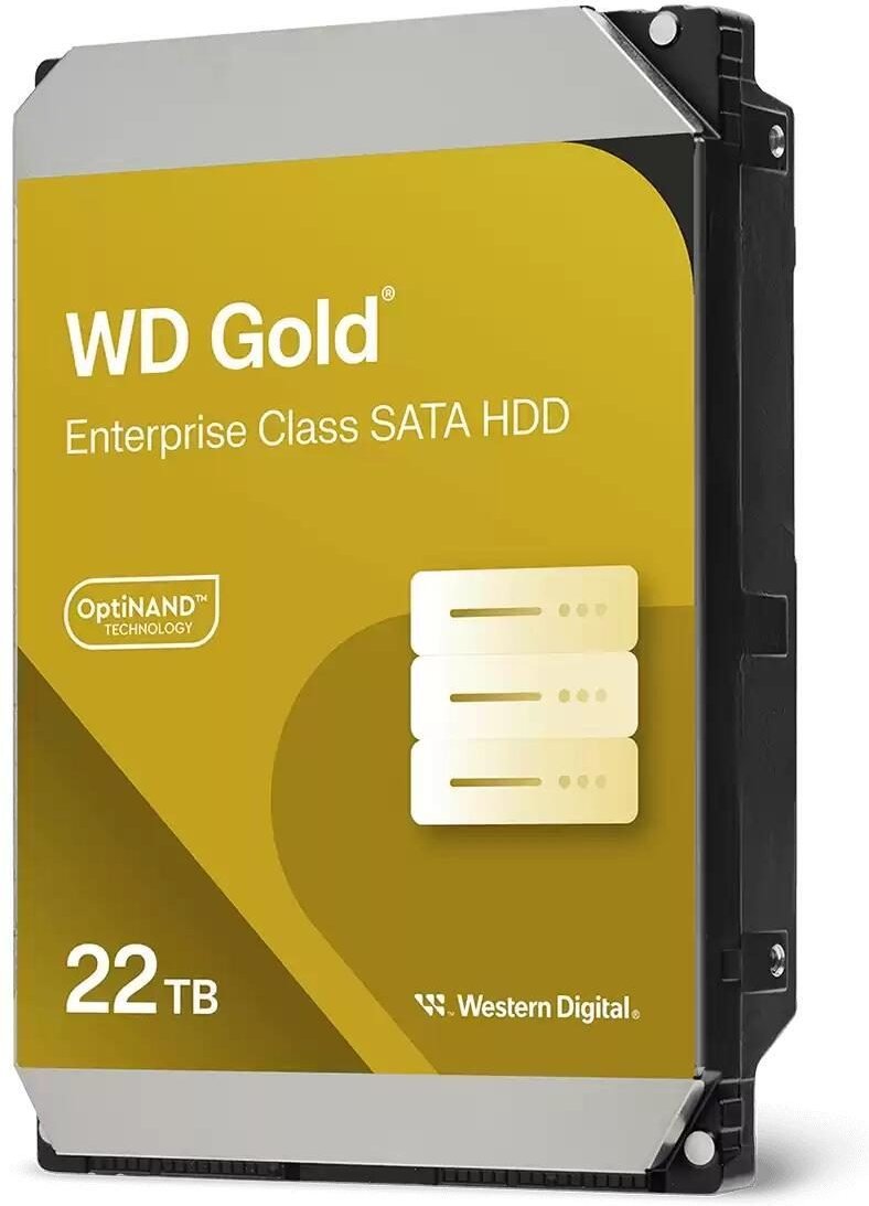 WD Gold Enterprise Klass Festplatte - 22 TB