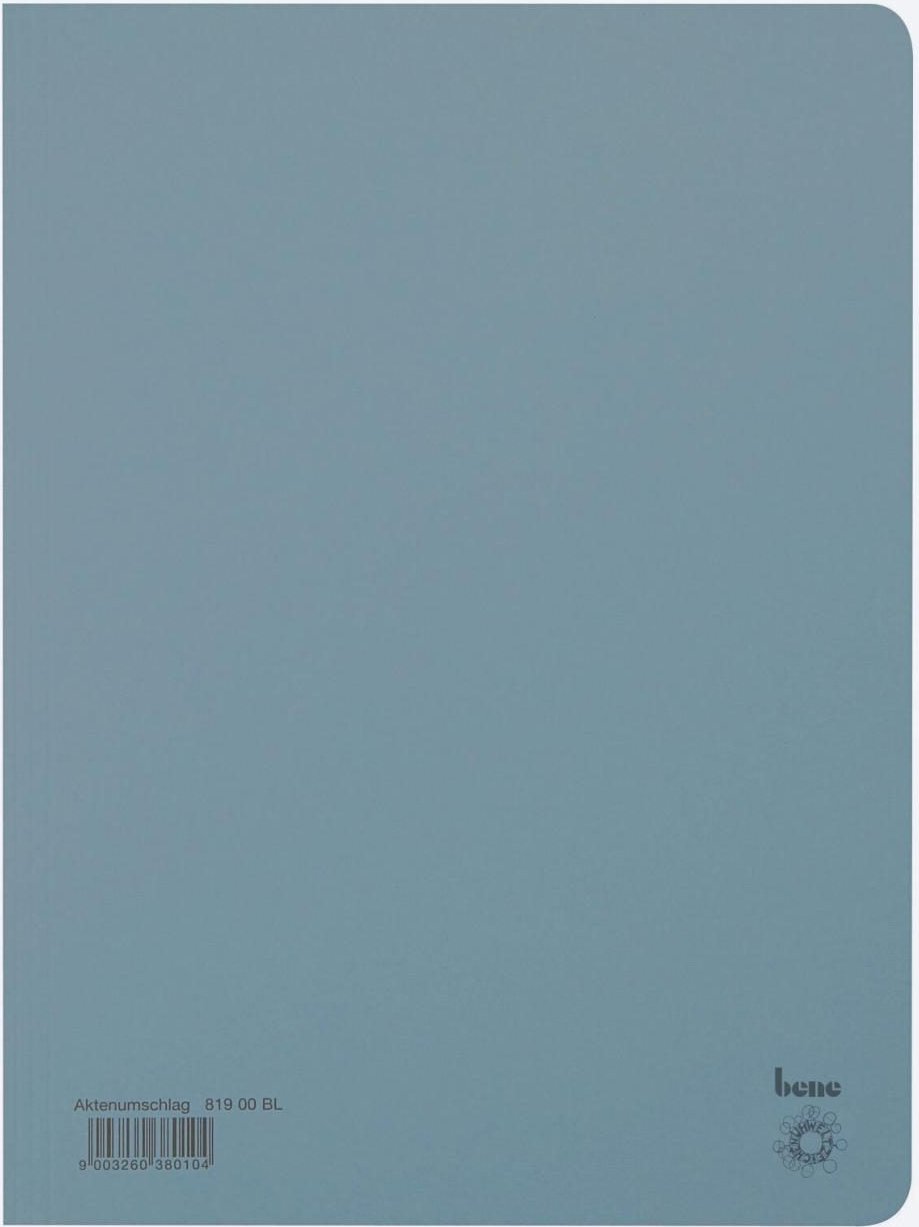 Thumbnail - bene Aktendeckel DIN A4 blau