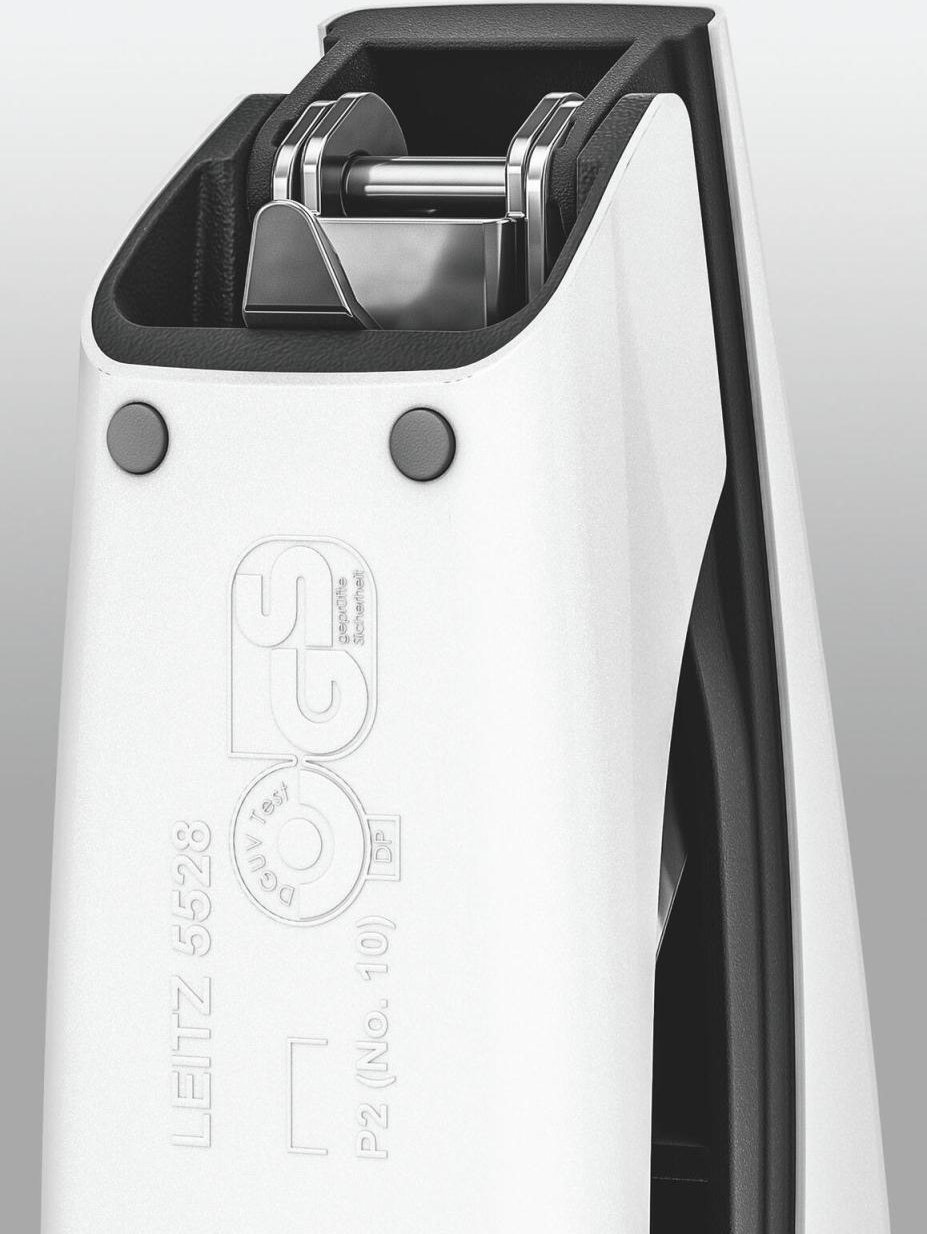 LEITZ Heftgeräte Leitz Heftg. Mini WOW wß 1 St 55281201 perlweiß