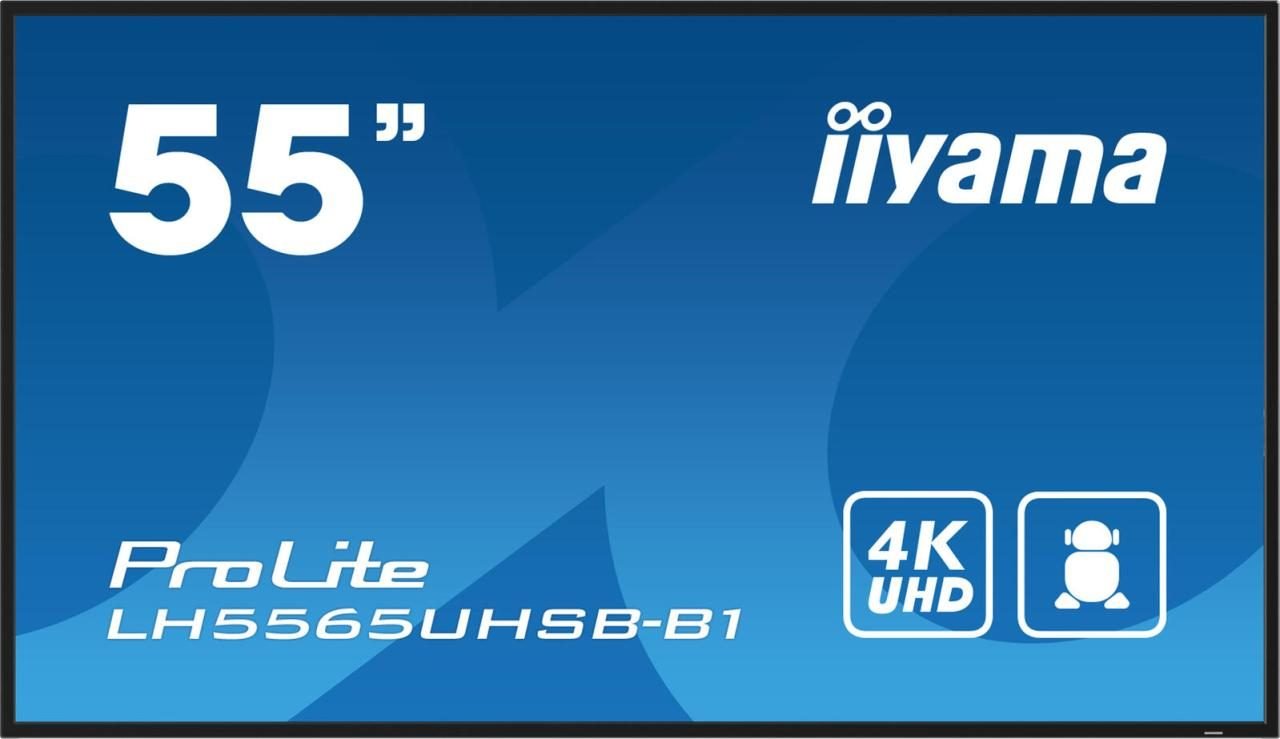 iiyama ProLite LH5565UHSB-B1 Signage Display 125.7 cm (50 Zoll)