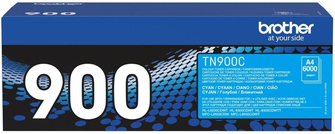 Brother Original TN900C Toner cyan 6.000 Seiten (TN-900C)