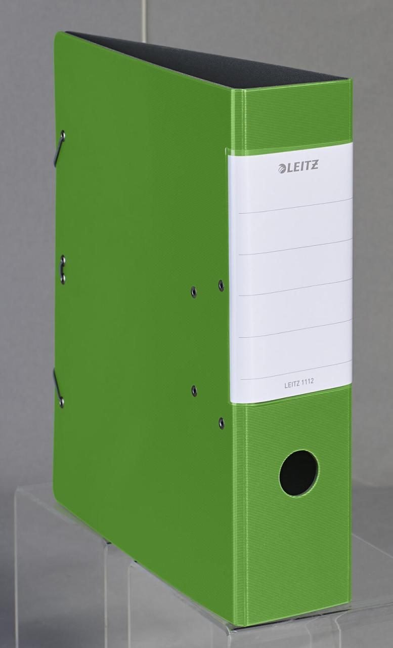 LEITZ Ordner Rückenbreite 8.2 cm DIN A4 Kunststoff hellgrün