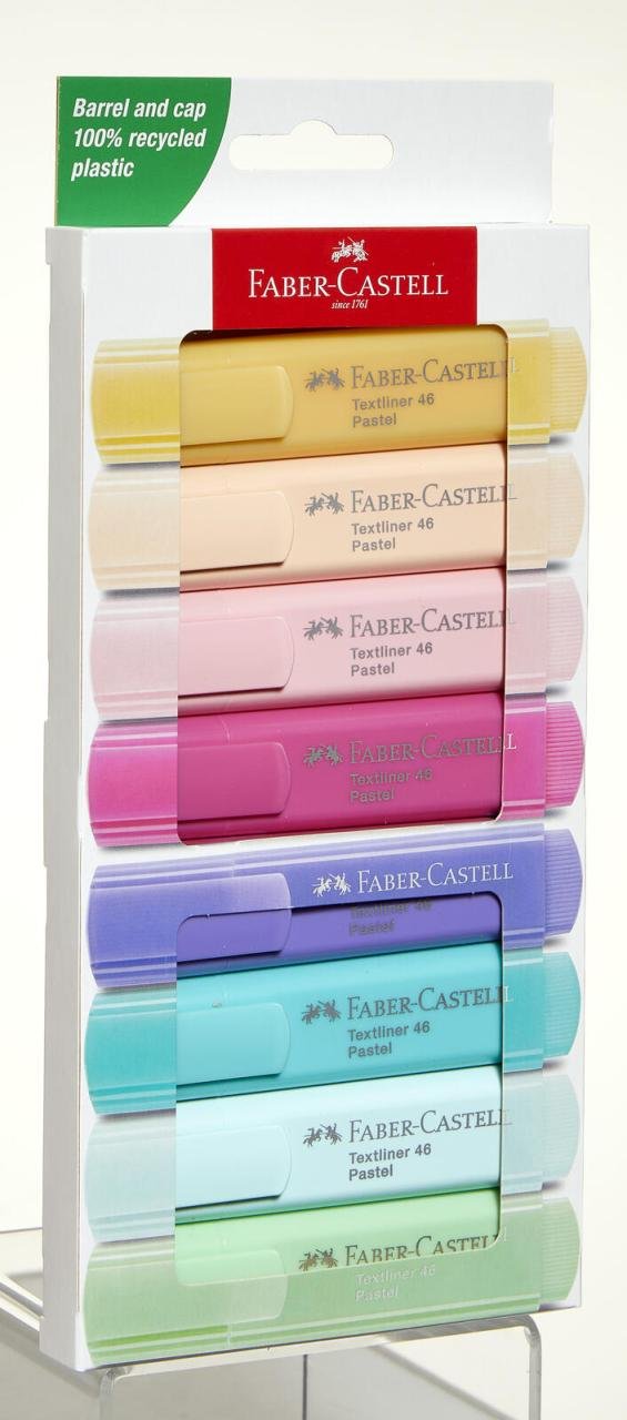 FABER-CASTELL TL 46 Pastell Textmarker Mehrfarbig
