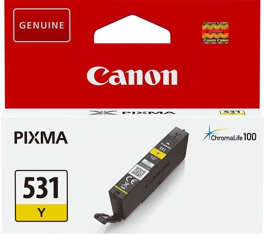 Thumbnail - Canon Original CLI-531Y Druckerpatrone - gelb (6121C001)