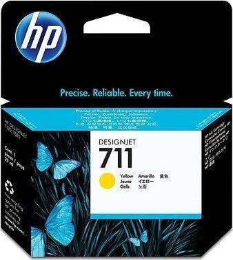 HP Original 711 Druckerpatrone - gelb 3er Pack (CZ136A)