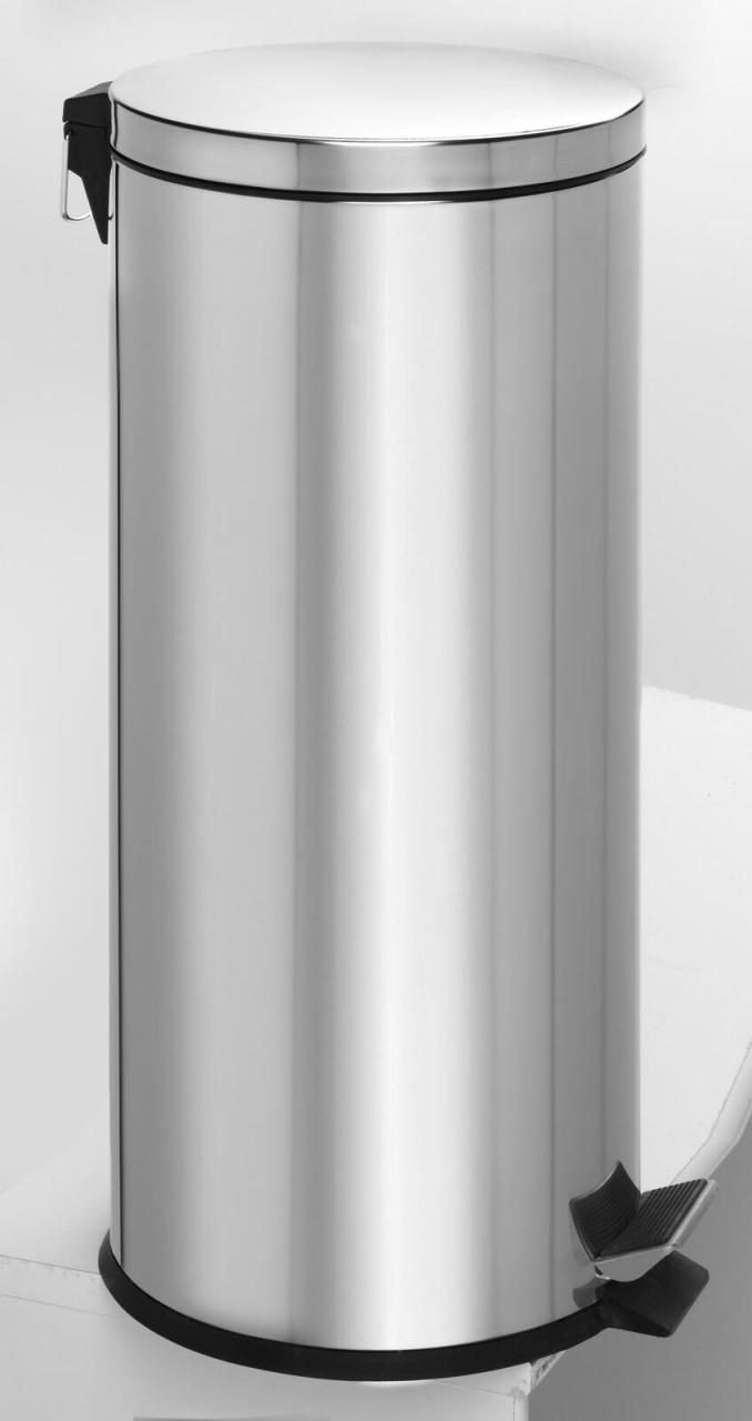 Zeller Mülleimer 30,0 l edelstahl