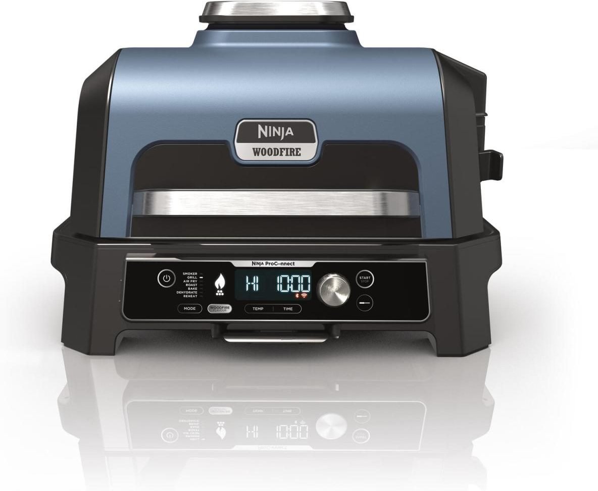 Ninja Woodfire Pro Connect XL Elektrischer Outdoor Grill & Smoker OG901EU
