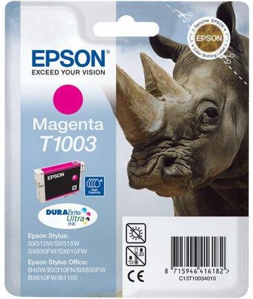 Epson Original T1003 Druckerpatrone magenta 815 Seiten 11ml (C13T10034010)