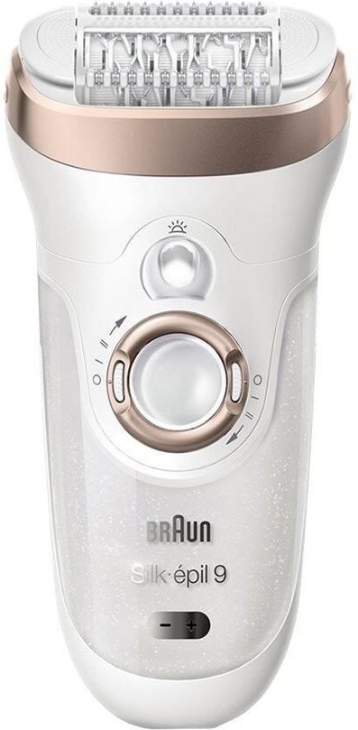 Braun Silk-épil 9 9-561 - Epiliergerät - Weiß/Bronze
