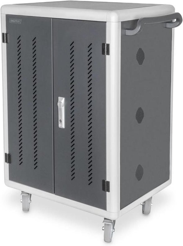 Digitus Mobiler Ladeschrank für 30 Notebooks / Tablets bis 15,6 Zoll, USB-C