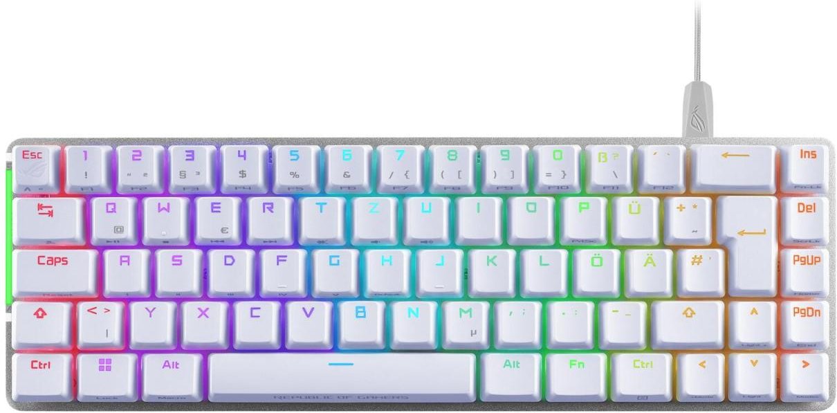 ASUS ROG Falchion Ace Gaming Tastatur, weiß