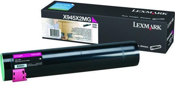 Lexmark Original Toner Standard Variante magenta 22.000 Seiten (X945X2MG) für X940e, X945e