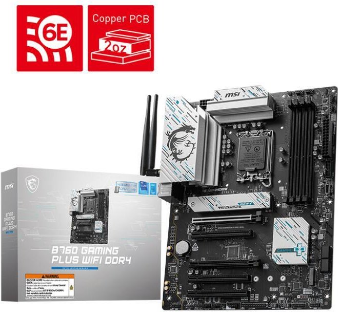 0 MSI B760 GAMING PLUS WIFI DDR4