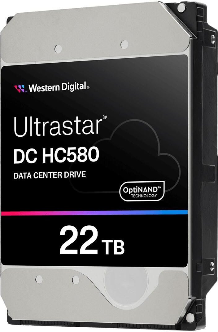 WD DC HC580 HDD für Rechenzentren 22 TB