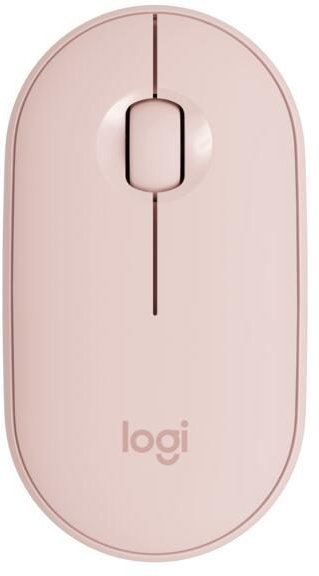 Logitech M350 Pebble Maus (kabellos, rosa)