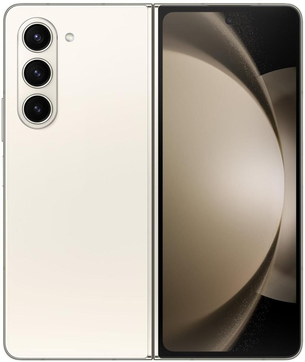 Thumbnail - Samsung Galaxy Z Fold5 (Cream, 512GB)
