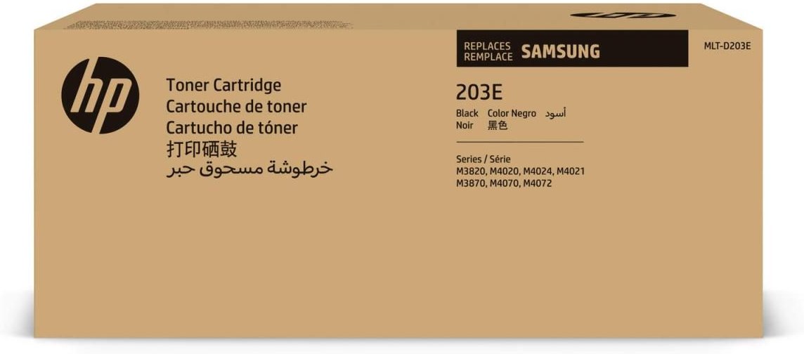 HP Original MLT-D203E Toner schwarz 10.000 Seiten (MLT-D203E/ELS) für ProXpress M3820, 3870, 4020, 4070, 4072, 4075
