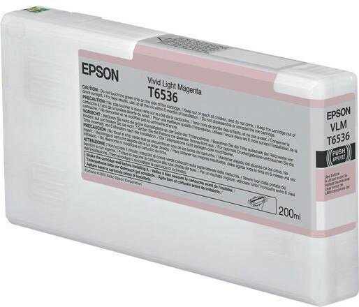 Epson Original UltraChrome Druckerpatrone magenta hell 200ml (C13T653600)