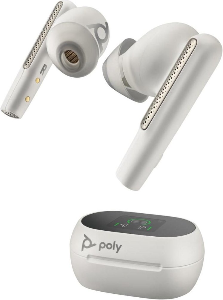 Poly Voyager Free 60+ UC Headset In-Ear weiß