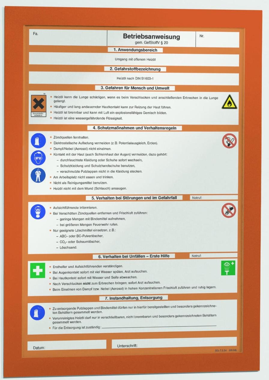Thumbnail - DURABLE Magnetrahmen selbstklebend A4 orange