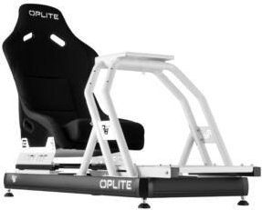 OPLITE R8 Fury Rennsimulations-Cockpit weiß