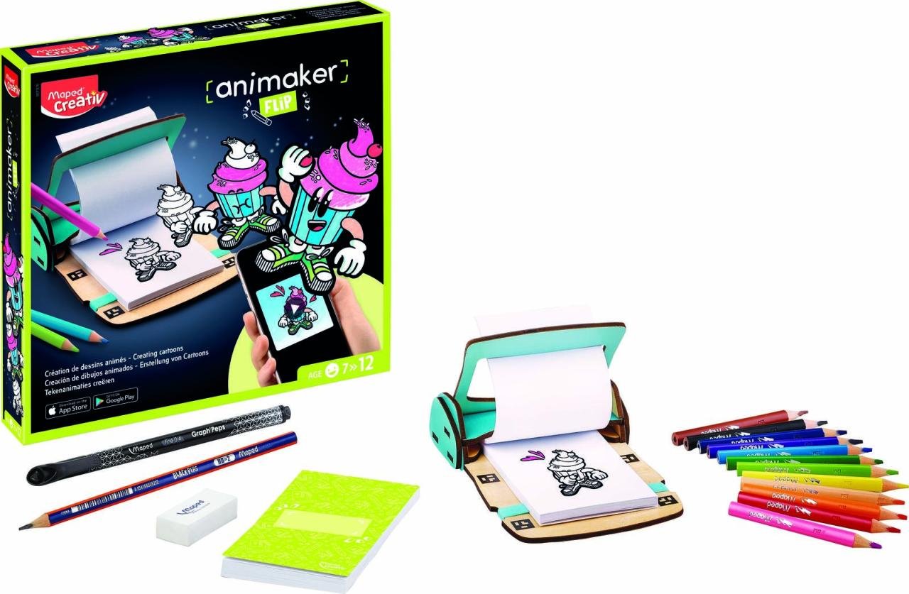 Thumbnail - Maped® Creativ Malset Daumenkino pop Mehrfarbig