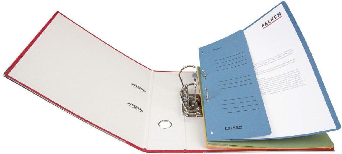 Thumbnail - FALKEN Ösenhefter DIN A4 kaufmännische Heftung grün