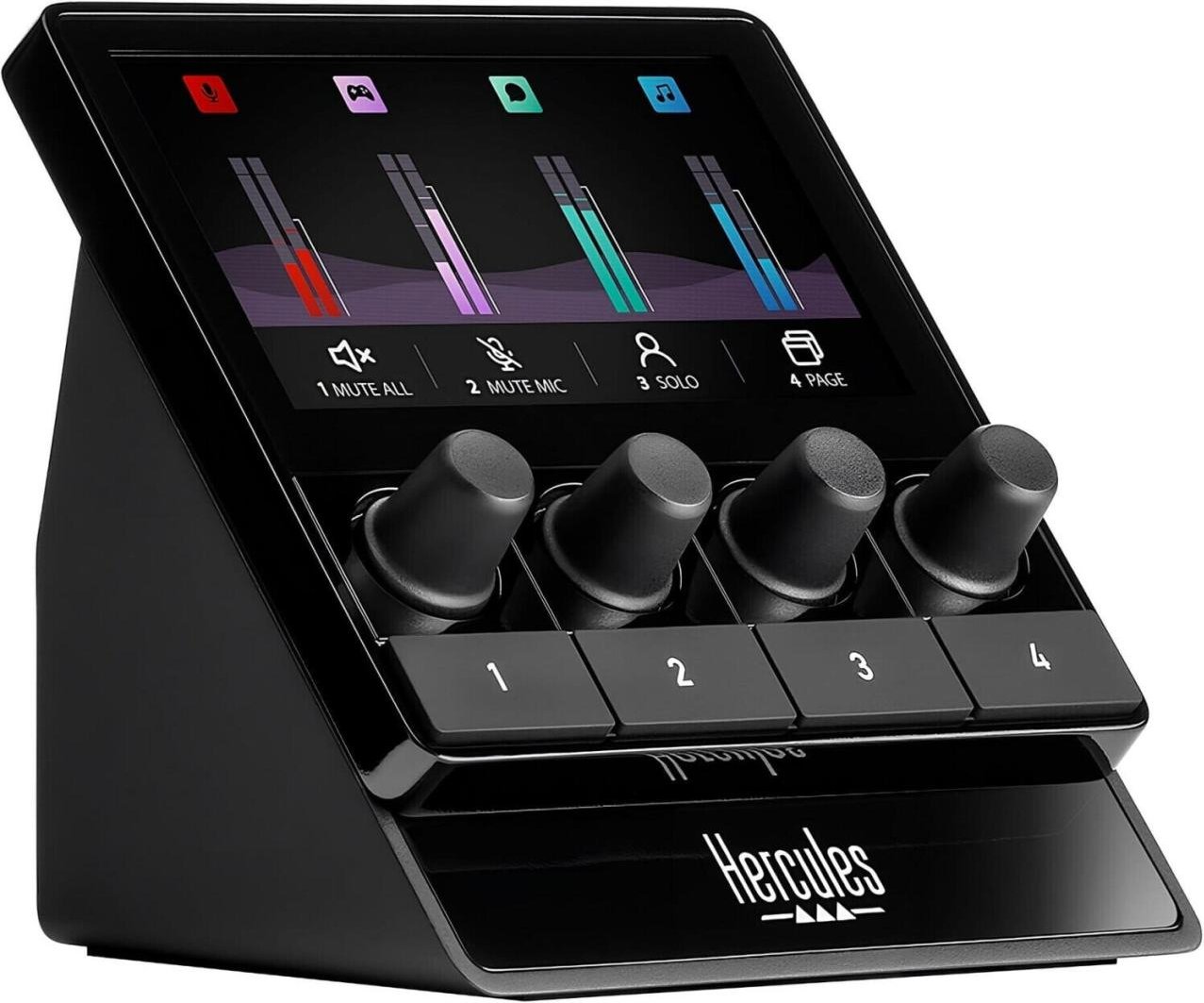 Hercules Stream 100 Audio Controller, Schwarz