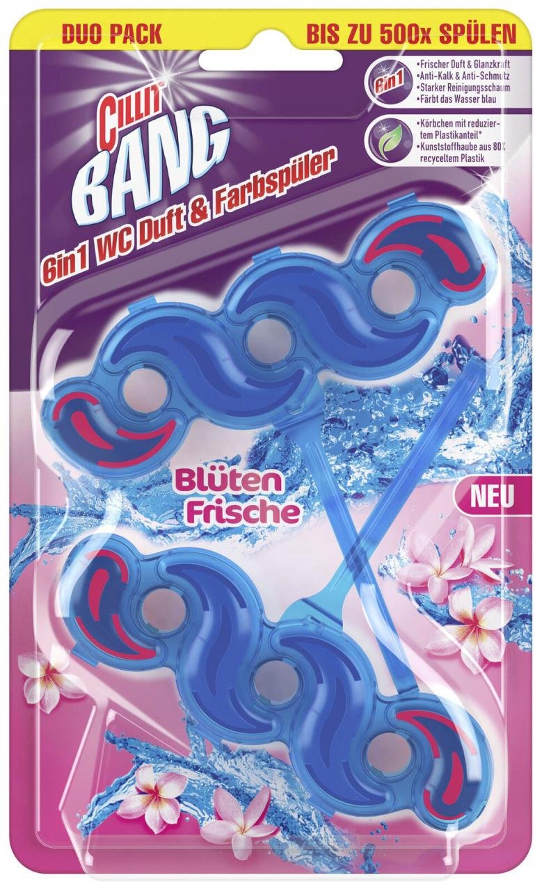 CILLIT BANG WC-Duftspüler BLUE WAVE 6 2,0 St.