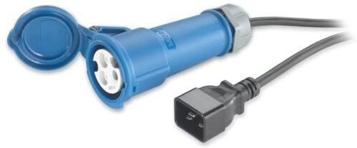 APC AP9899 Stromkabel, C20 auf IEC309 (16A), 2,5 m