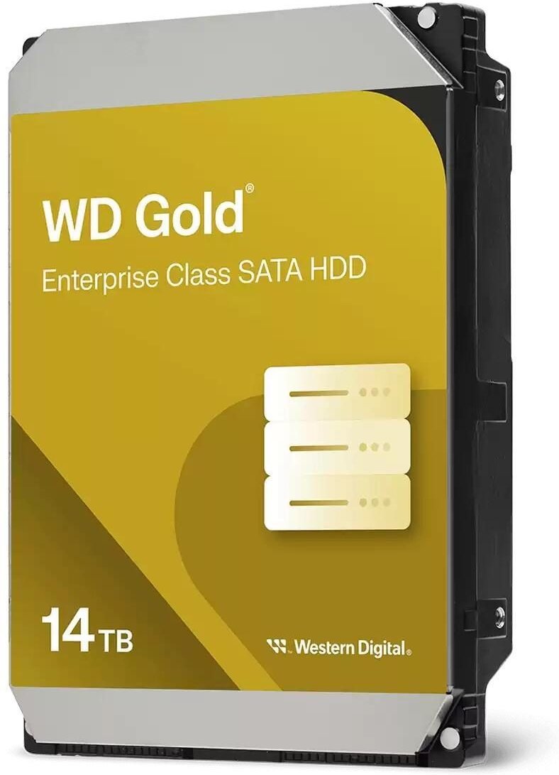 WD Gold Enterprise Klass Festplatte - 14 TB