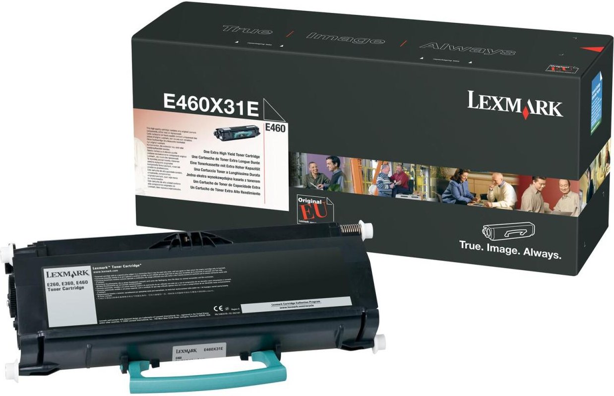 Lexmark Original Toner schwarz 15.000 Seiten (E460X31E) für E460dn/dtn/dtw/dw