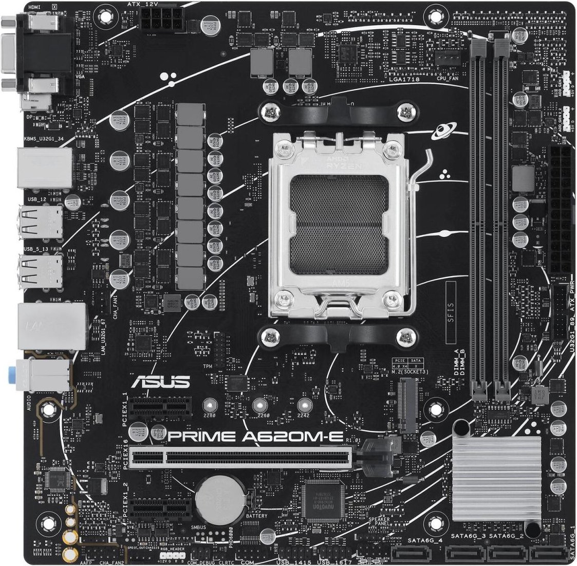 Thumbnail - ASUS Prime A620M-E-CSM