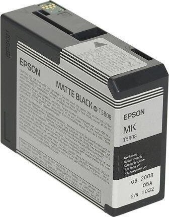 Epson Original T5808 Druckerpatrone schwarz matt 80ml (C13T580800)