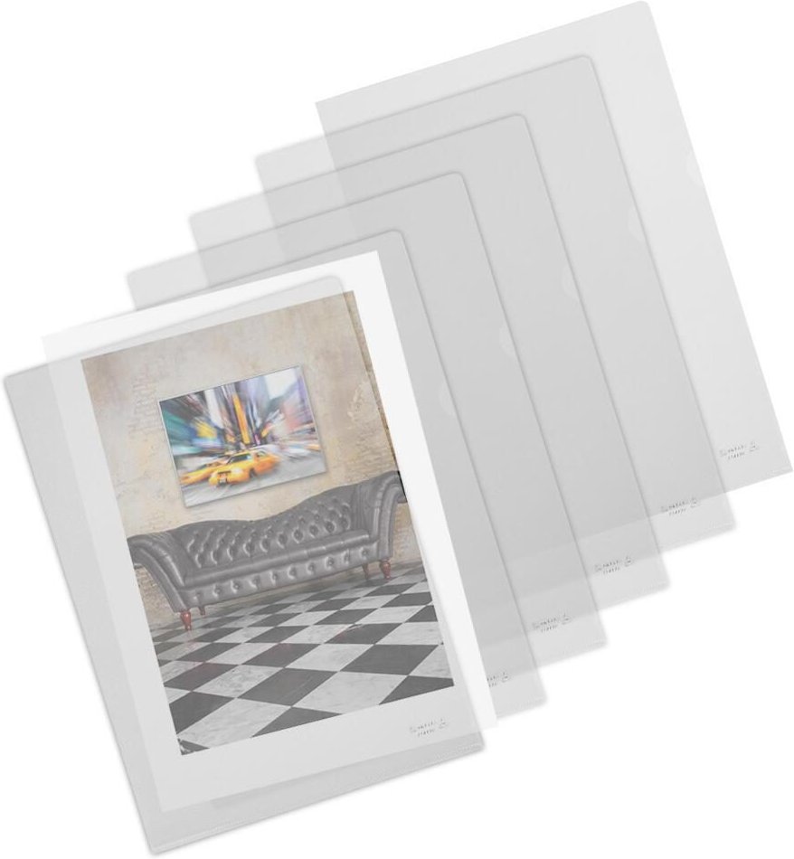 Thumbnail - HETZEL Sichthüllen DIN A4 transparent