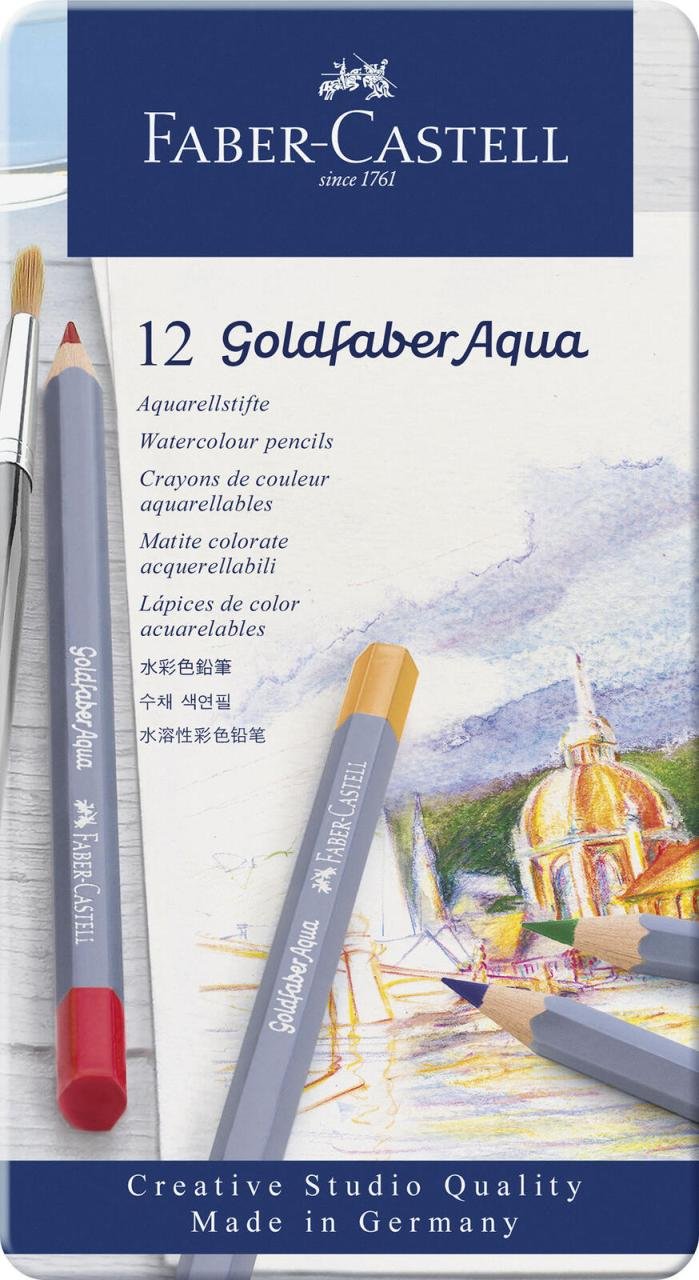 FABER-CASTELL Aquarellstifte Mehrfarbig