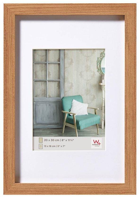 walther design Bilderrahmen Stockholm 23,0 x 33,0 cm buche