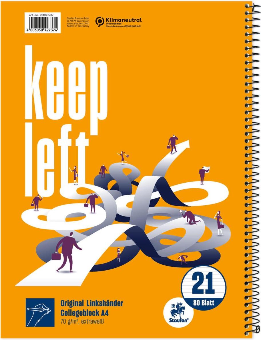 Staufen® Collegeblöcke DIN A4 liniert