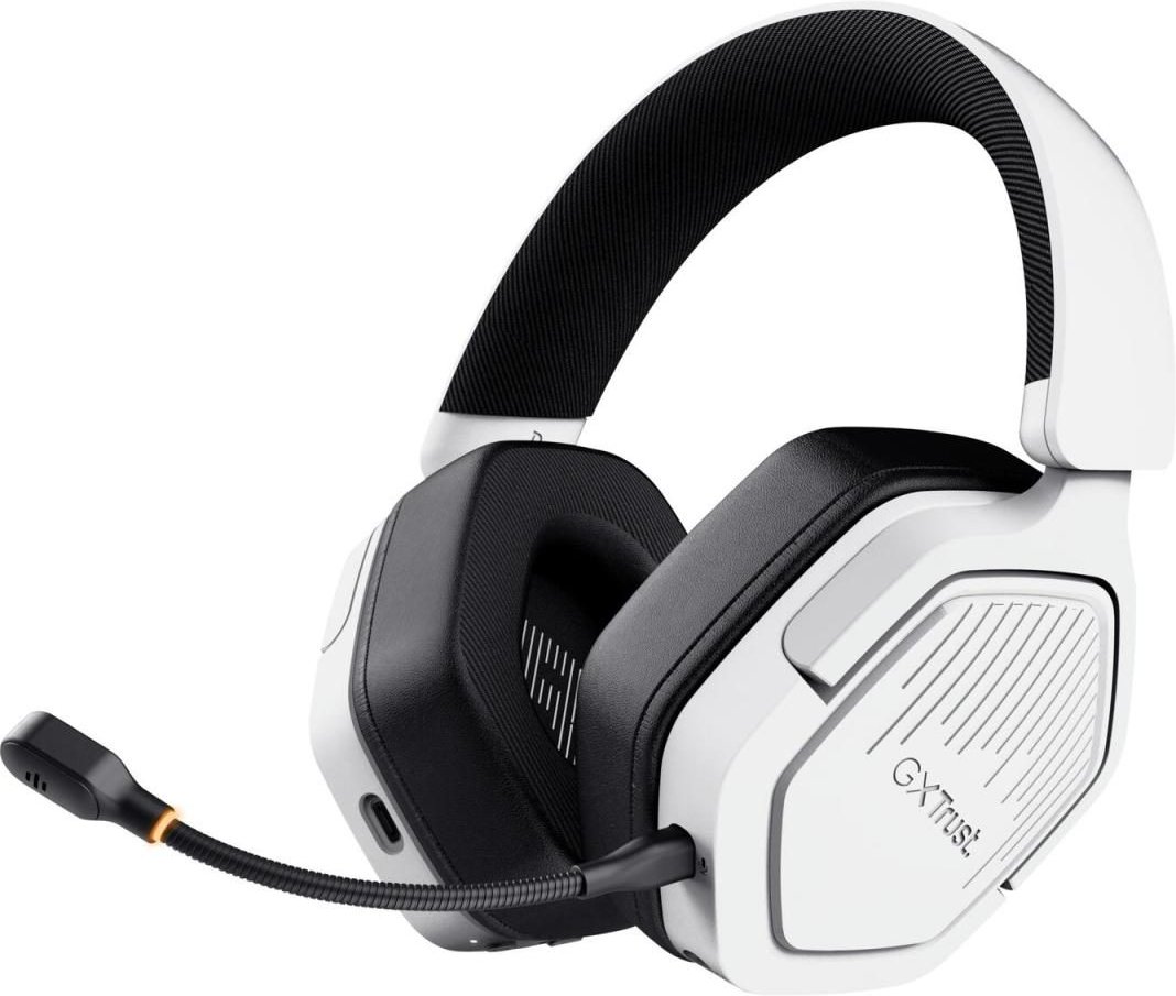 Trust Gaming GXT 493W Carus Drahtloses Multiplattform-Headset - Weiß