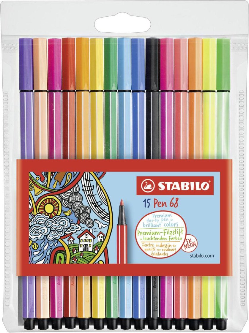 Thumbnail - STABILO Filzstifte Mehrfarbig 1.0 mm