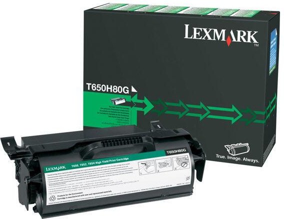 Lexmark Original Toner schwarz 25.000 Seiten (T650H80G) für T650dn/dtn/n, 652dn/dtn/n, 654dn/dtn/n