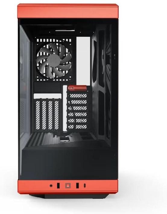 HYTE PC Gehäuse Y40 Schwarz/Rot