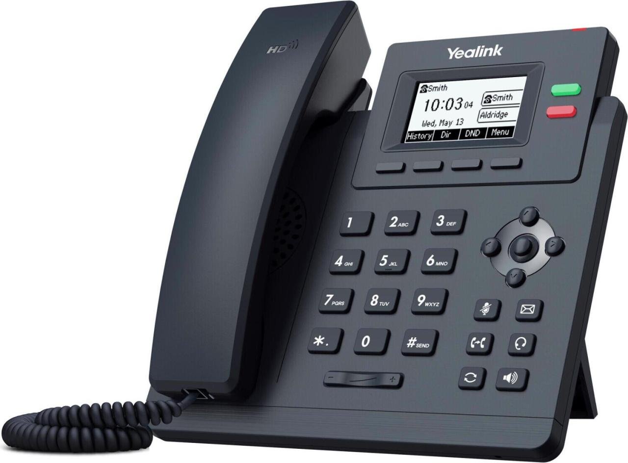 Thumbnail - Yealink SIP-T31P - VoIP-Telefon - fünfwegig Anruffunktion