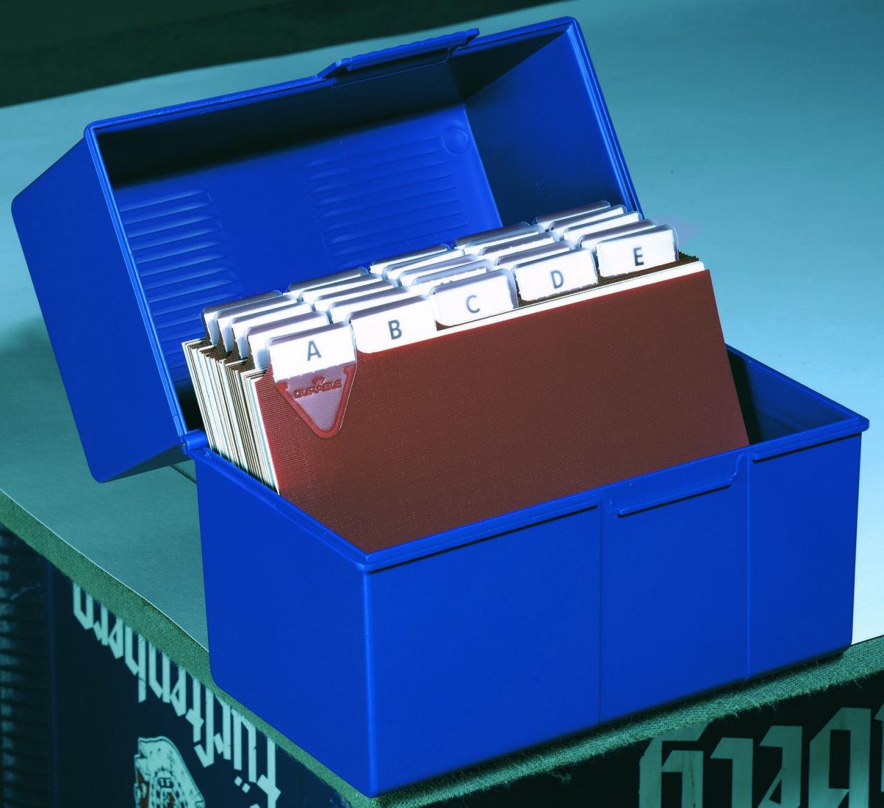 Thumbnail - HAN A6 Karteikasten A6 400 Karteikarten blau