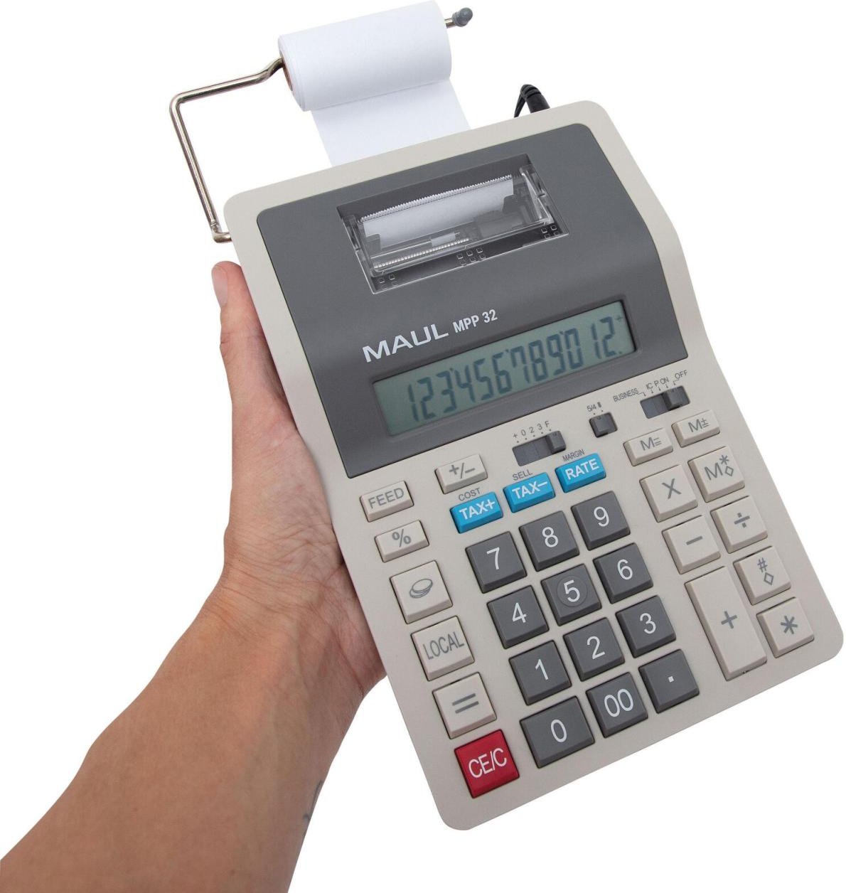 Thumbnail - MAUL Tischrechner druckend MPP32 weiß/grau