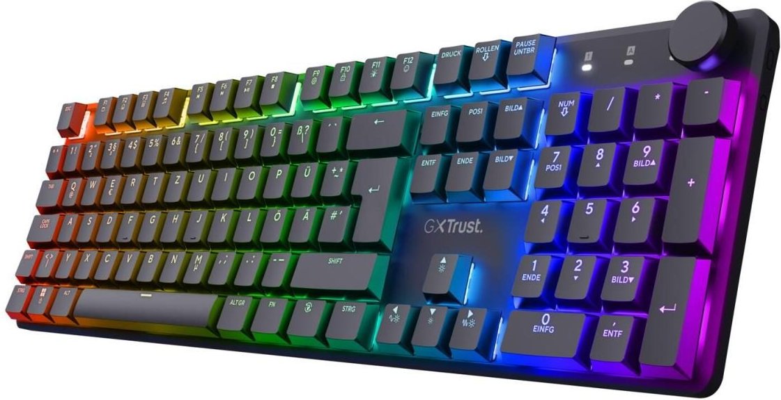Thumbnail - 0 Trust GXT 868 Torix Hochwertige kabellose mechanische Gaming-Tastatur, DE Layout