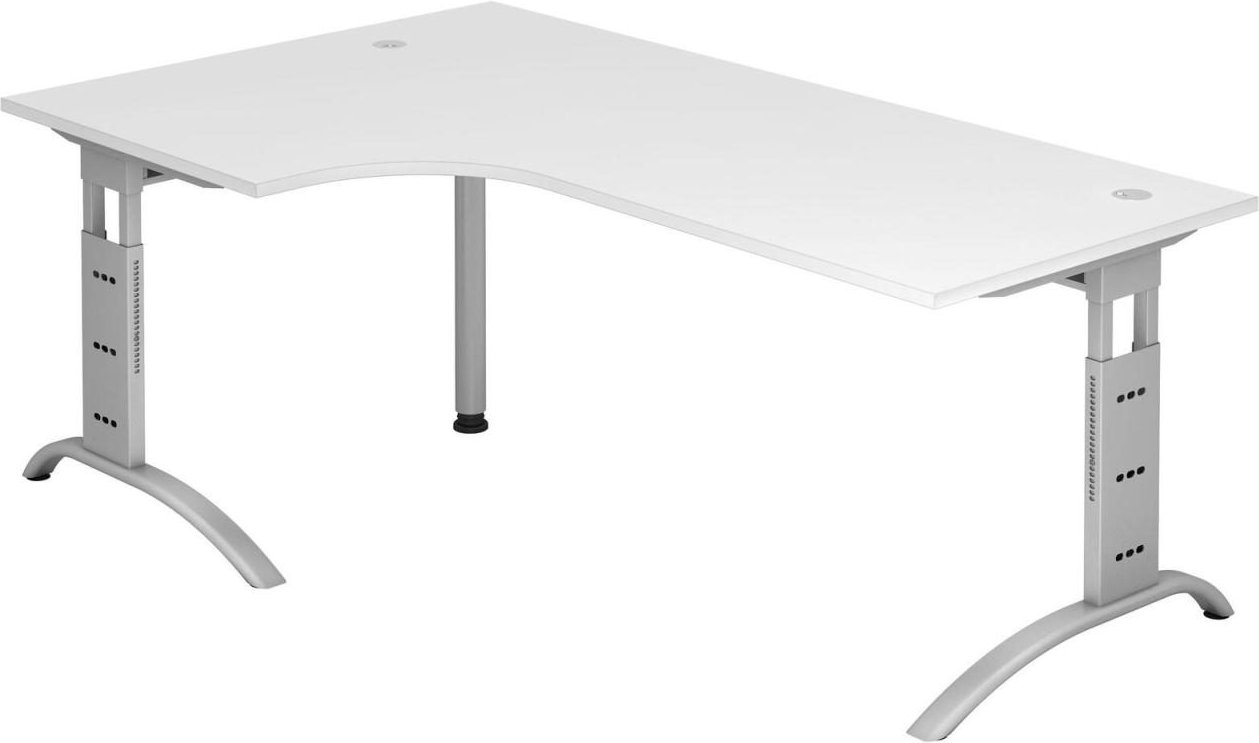 Thumbnail - HAMMERBACHER Schreibtisch VFS82/W/S weiß